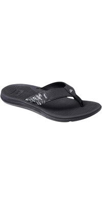 2024 Reef Frauen Santa Ana Flip Flop Sandalen CJ3624 - Black / Wei